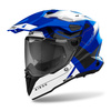 KASK AIROH COMMANDER 2 REVEAL BLUE GLOSS XL