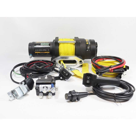 WYCIĄGARKA DO QUADA KANGAROO WINCH XP 3500LBS 1588KG LINA SYNTETYCZNA