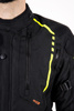 KURTKA TEKSTYLNA OZONE TOUR II BLACK/FLUO YELLOW S
