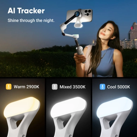 Insta360 Flow 2 Pro AI Tracker Bundle (biały)