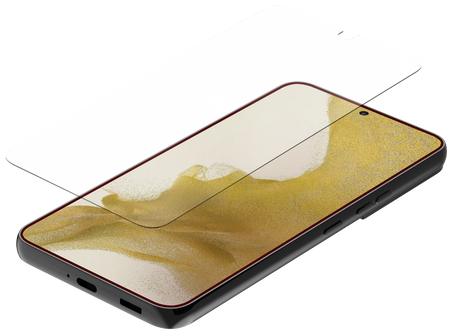 HARTOWANE SZKŁO OCHRONNE WYŚWIETLACZA QUAD LOCK - SAMSUNG GALAXY S22