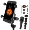 RAM-B-176-A-UN7U UNIWERSALNY UCHWYT X-GRIP™ DO PRZENOŚNYCH URZĄDZEŃ NP. SMARTFON LUB NAWIGACJA SAMOCHODOWA MONTOWANY W TRZON WIDELCA W MOTOCYKLU