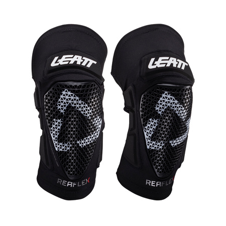 LEATT (NOWOŚĆ 2024) NAKOLANNIKI OCHRANIACZE KOLAN REAFLEX PRO KNEE GUARD BLACK KOLOR CZARNY ROZMIAR XL