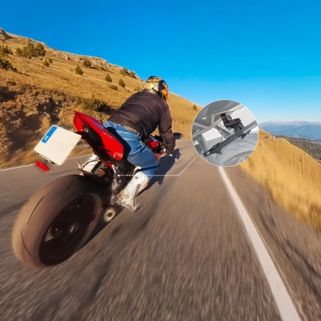 UCHWYT MOTOCYKLOWY DO SELFIESTICK KIJKA DO SELFIE INSTA 360
