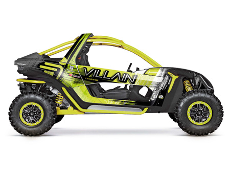  ZESTAW GRAFIK OKLEINA DO UTV SEGWAY VILLAIN UT10 GREEN NEON