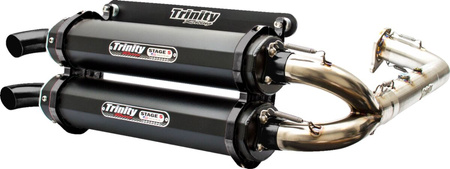TRINITY RACING STAGE 5 UKŁAD WYDECHOWY TŁUMIK TR-4153D-C2 POLARIS RZR XP 1000 TURBO