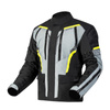 KURTKA TEKSTYLNA OZONE TOUR III BLACK/GREY/FLUO YELLOW 11XL