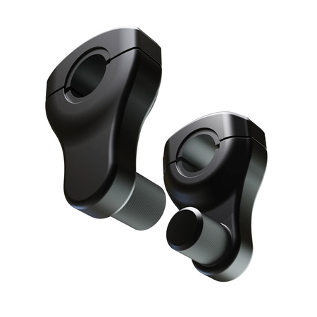 PODWYŻKA KIEROWNICY RJWC CZARNA 22MM 