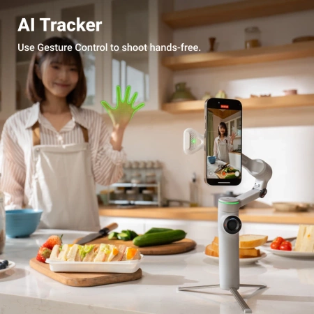 Insta360 Flow 2 Pro AI Tracker Bundle (biały)