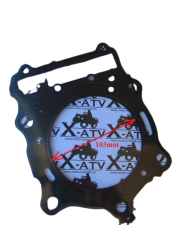 USZCZELKA POD GŁOWICE SUZUKI KINGQUAD 750 11141-31G50 ZAMIENNIK