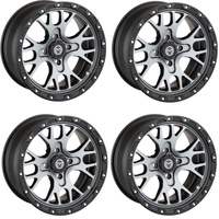 KOMPLET FELG MOOSE RACING 14X7 4/156 5+2 POLARIS