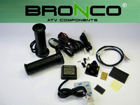 BRONCO MANETKI PODGRZEWANE ATV + PODGRZEWACZ KCIUKA - SREBRNY STEROWNIK (EL)