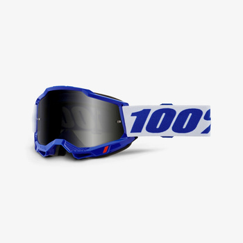 100 PROCENT ACCURI 2 ENDURO MOTO GOGGLE BLUE KOLOR NIEBIESKI/BIAŁY SZYBKA PRZYCIEMNIANA
