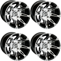 KOMPLET FELG MOOSE UTILITY 12X8 4/110 YAMAHA HONDA SUZUKI KAWASAKI