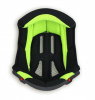 UFO 2023/11 WYSCIÓŁKA DO KASKU DIAMOND KOLOR ŻÓŁTY FLUO ROZMIAR L