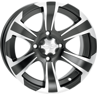 FELGA SS ALLOY SS312 4/110 12X7 5+2 MATTE BLACK