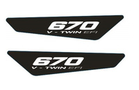 ZESTAW NAKLEJEK CAN-AM POJEMNOŚĆ 670