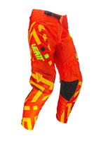 LEATT SPODNIE MOTO 3.5 CITRUS KOLOR POMARAŃCZOWY/ZÓŁTY FLUO ROZMIAR XXL