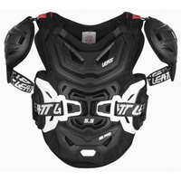LEATT (2023/2024) OSŁONA KLATKI PIERSIOWEJ (BUZER) CHEST PROTECTOR 5.5 PRO HD BLACK KOLOR CZARNY ROZMIAR XXL