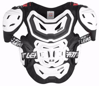LEATT (2023/2024) OSŁONA KLATKI PIERSIOWEJ (BUZER) CHEST PROTECTOR 5.5 PRO HD WHITE KOLOR BIAŁY ROZMIAR UNIWERSALNY
