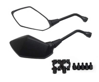 LUSTERKA KPL CZARNE Z UCHWYTAMI NA KIEROWNICE 185C