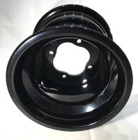 FELGA ALUMINIOWA XATV 9X8 4/110 3+5 TYLNA 4MM KOLOR CZARNY