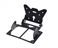 UCHWYT TABLICY REJESTRACYJNEJ UNIWERSALNY SKŁADANA RAMKA MOCOWANIE