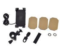 UCHWYT NA TELEFON Z MOCOWANIEM NA KIEROWNICE USB