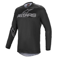 KOSZULKA ALPINESTARS CZARNA SZARA FLUID ROZMIAR 2XL