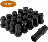 NAKRĘTKI STOŻKOWE CZARNE DO POLARIS RZR1000  GWINT M12