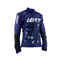 LEATT (2023) KURTKA MOTO 4.5 X-FLOW JACKET BLUE KOLOR GRANATOWY ROZMIAR M