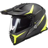 KASK LS2 MX436 PIONEER EVO ROUTER H-V YELLOW S