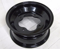 FELGA ALUMINIOWA 10X5 4/156 3+2 PRZEDNIA 4MM KOLOR CZARNY