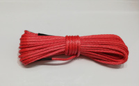 LINA SYNTETYCZNA DO WYCIĄGARKI 5MM 15MB CZERWONA
