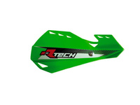 RACETECH OSŁONY RĄK (HANDBARY) DUAL EVO KOLOR ZIELONY (Z MOCOWANIAMI DO KIEROWNICY)