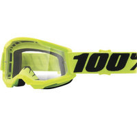 100 PROCENT (2022) STRATA 2 YOUTH GOGGLE YELLOW - CLEAR LENS GOGLE STRATA 2 JUNIOR DZIECIĘCE KOLOR ŻÓŁTY SZYBKA PRZEŹROCZYSTA STARY KOD: 50521-101-04