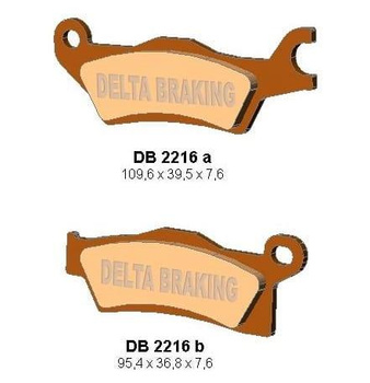 KLOCKI HAMULCO LEWY TYŁ PRZÓD CANAM OUTLANDER 1000