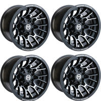 KOMPLET FELG MOOSE UTILITY 4/136 4+3 12X7 BENDA REDSTONE R 500 CAN-AM OUTLANDER RENEGADE