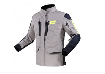 KURTKA LS2 ROZMIAR S METROPOLIS SZARA FLUO LADY