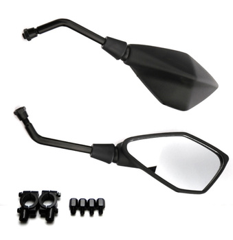 LUSTERKA KPL CZARNE Z UCHWYTAMI NA KIEROWNICE LU8148