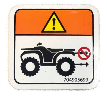 NALEPKA 704905699 CAN-AM OEM