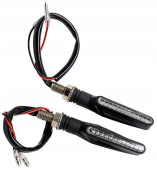 KIERUNKOWSKAZY MOTOCYKLOWE/QUADOWE 12LED PŁYWAJĄCE