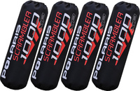 OSŁONY AMORTYZATORÓW POLARIS SCRAMBLER 1000 CZARNO CZERWONE NOWY MODEL