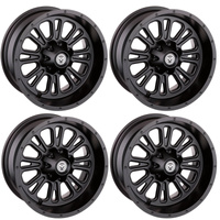 KOMPLET FELG MOOSE RACING 14X8 4/136 4+4 CAN-AM KAWASAKI
