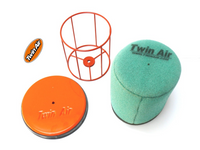 TWIN AIR FILTR POWIETRZA SUZUKI LTA 450 '07-'10; LTA 500 '08-'21; LTA 700 '05-'07; LTA 750 KING QUAD '08-'21 (POWERFLOW KIT) (ZESTAW ZAWIERA FILTR POWIETRZA I METALOWY KOSZYK)