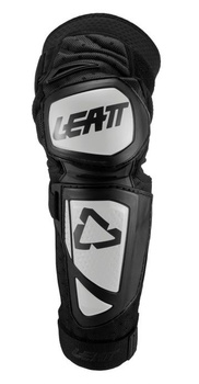 LEATT (2023/2024) NAKOLANNIKI OCHRANIACZE KOLAN EXT JUNIOR KNEE AND SHIN GUARD WHITE/BLACK KOLOR BIAŁY/CZARNY
