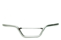 ACCEL KIEROWNICA ALUMINIOWA Z POPRZECZKĄ (22,2MM) ATV WYSOKA KOLOR SREBRNY (SZER. 770MM, WYS. 160MM)