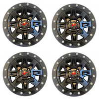 KOMPLET FELG IT 4/110 14X7 ICE TEC BEADLOCK CF MOTO SEGWAY YAMAHA KAWASAKI HONDA  