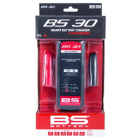 BS ŁADOWARKA AKUMULATORÓW BS30 12V STD/AGM/GEL, LITHIUM (LIFE P04), 3A DO 60AH (EL)