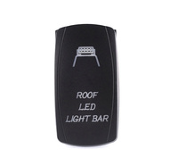 WŁĄCZNIK ŚWIATEŁ DACHOWYCH ROOF LED LIGHT BAR POJAZDY UTV NIEBIESKIE PODŚWIETLENIE